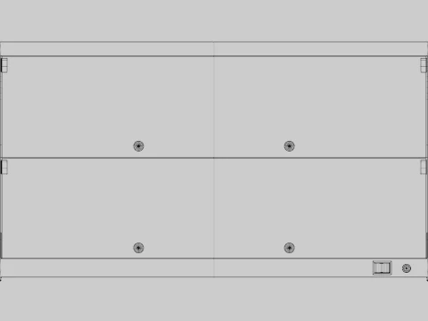 Bakery Display Case 3D Model