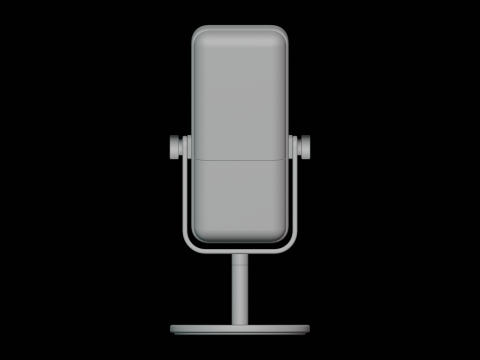 Microphone 3D Модель