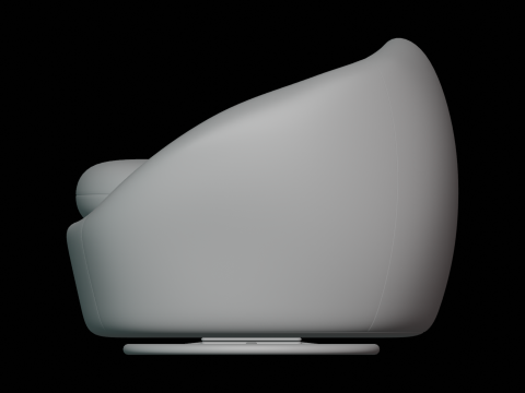 Cozy Swivel Chair Modello 3D