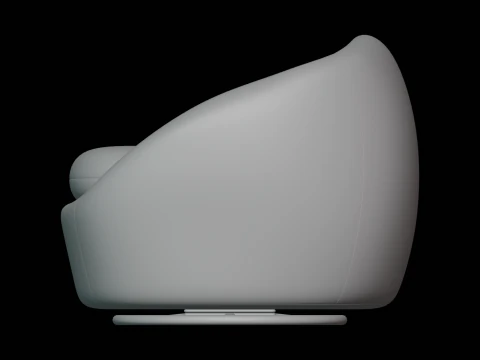 Cozy Swivel Chair 3D Model