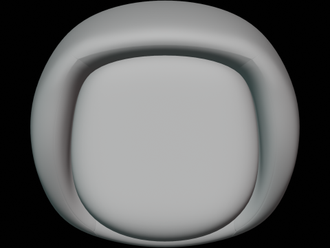 Cozy Swivel Chair Modello 3D