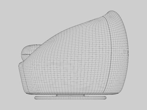 Cozy Swivel Chair Modello 3D