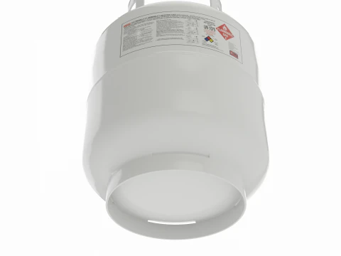 Tanque de propano Modelo 3D