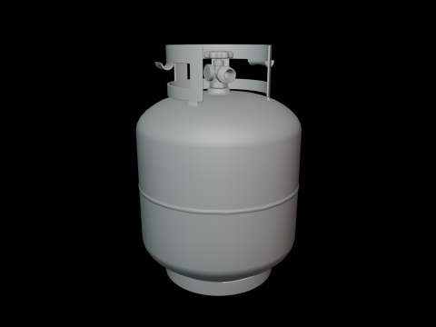 Propane Tank 3Dモデル