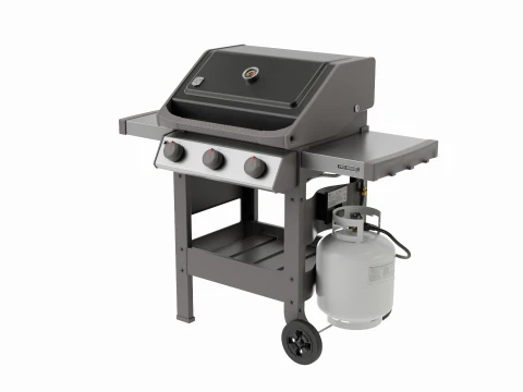 Griglia a propano Modello 3D