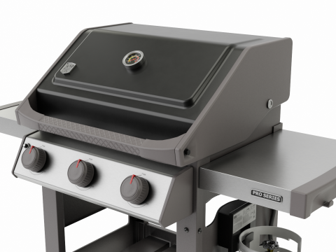 Propane Grill Modelo 3D