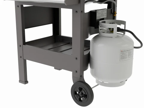 Propane Grill 3D Model