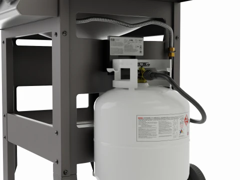 Propane Grill 3D Model