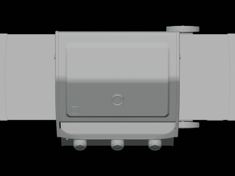 Propane Grill Modelo 3D