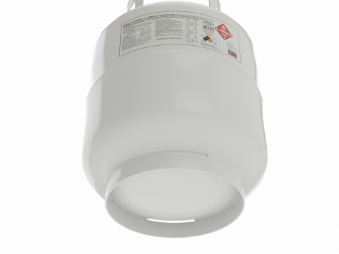 Propane Grill Modelo 3D