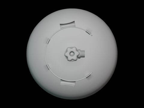 Propane Grill Modelo 3D