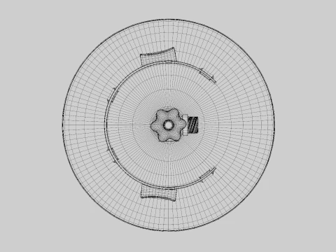 Propane Grill 3D Model