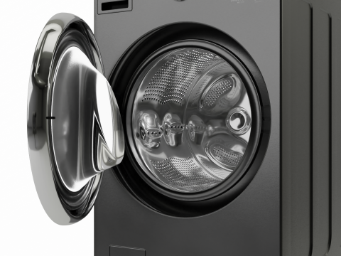 Washer Dryer Combo Modelo 3D