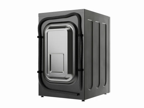 Lavasciuga combinata Modello 3D