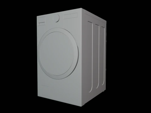 Lavasciuga combinata Modello 3D