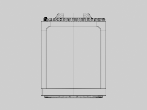 Washer Dryer Combo Modelo 3D