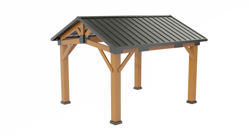 Gazebo 3D 모델 .c4d .max .obj .3ds .fbx .stl .blend 