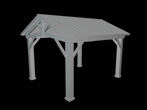 Gazebo Modello 3D