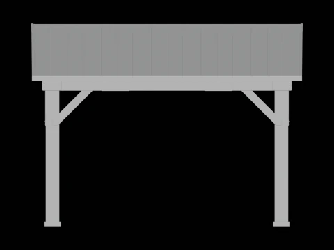Gazebo Modello 3D