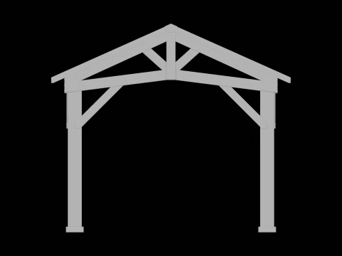 Gazebo Modello 3D