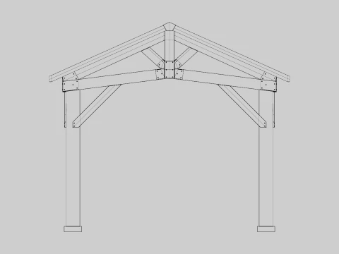 Gazebo Modello 3D