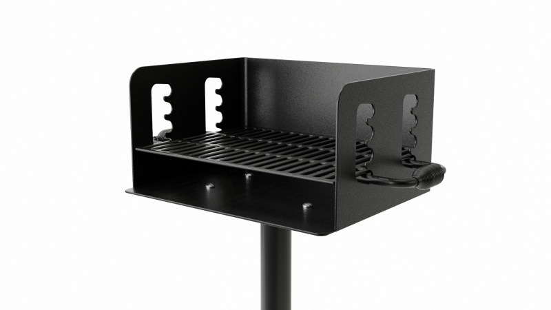 Park Grill 3D Model .c4d .max .obj .3ds .fbx .stl .blend 