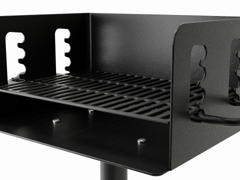 Park Grill 3D Model