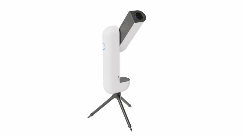 Telescope 3D Model .c4d .max .obj .3ds .fbx .stl .blend 