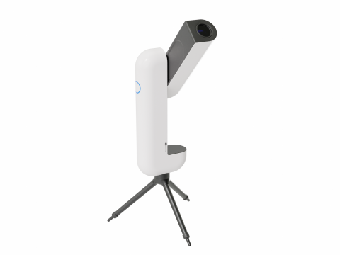 Telescope Modelo 3D