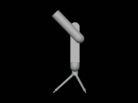 Telescope 3D Model