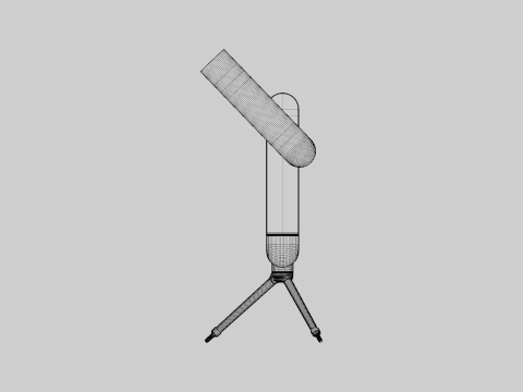 Telescope 3D Model
