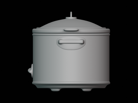 Slow Cooker 3D Model