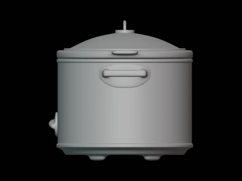 Slow Cooker 3D Model