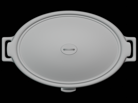 Slow Cooker 3D Model