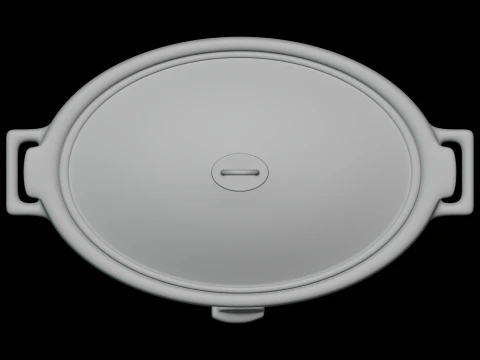 Slow Cooker 3D Model