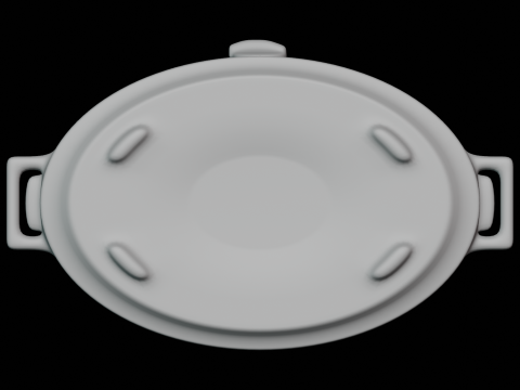 Slow Cooker 3D Model