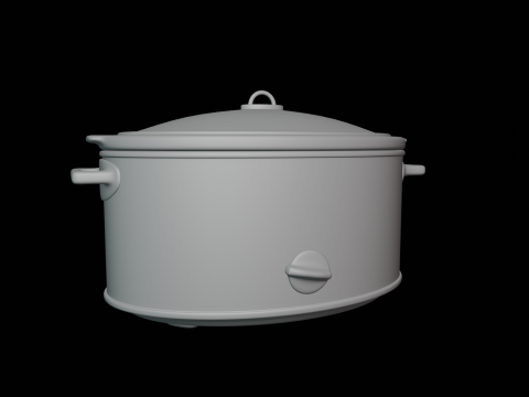 Slow Cooker 3D Model