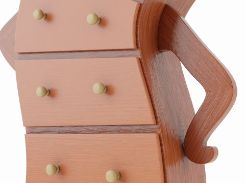 Accent Chest 3D Модель