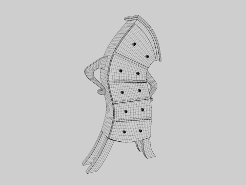 Accent Chest 3D Модель