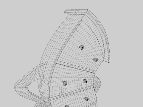Accent Chest 3D Модель