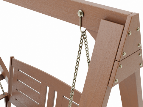 Porch Swing Model 3D