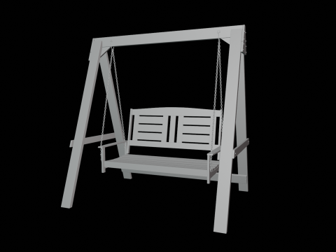 Porch Swing Model 3D