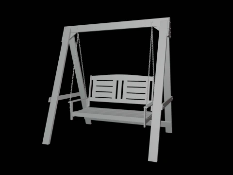 Porch Swing 3D Model