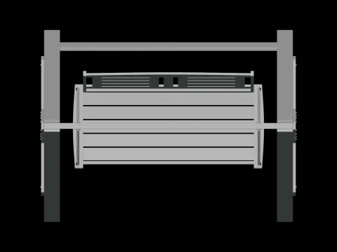 Porch Swing 3D Model