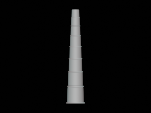 Stacking Cups Toy 3D मॉडल