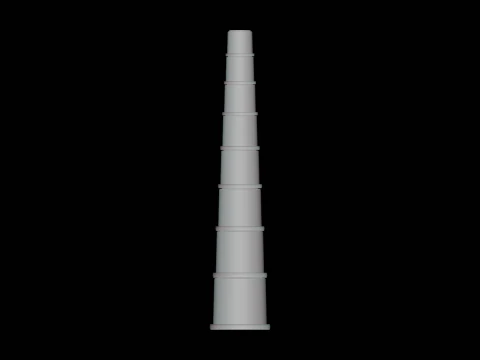 Stacking Cups Toy 3D Model