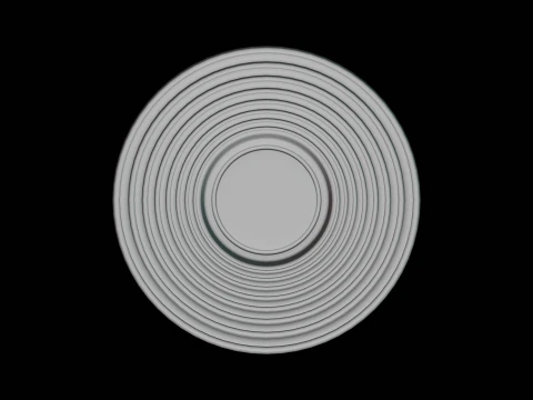 Stacking Cups Toy 3D Model