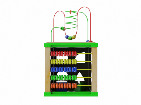 Activity Cube 3D 모델