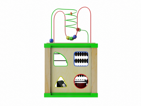 Activity Cube 3D 모델
