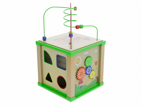 Activity Cube 3D 모델